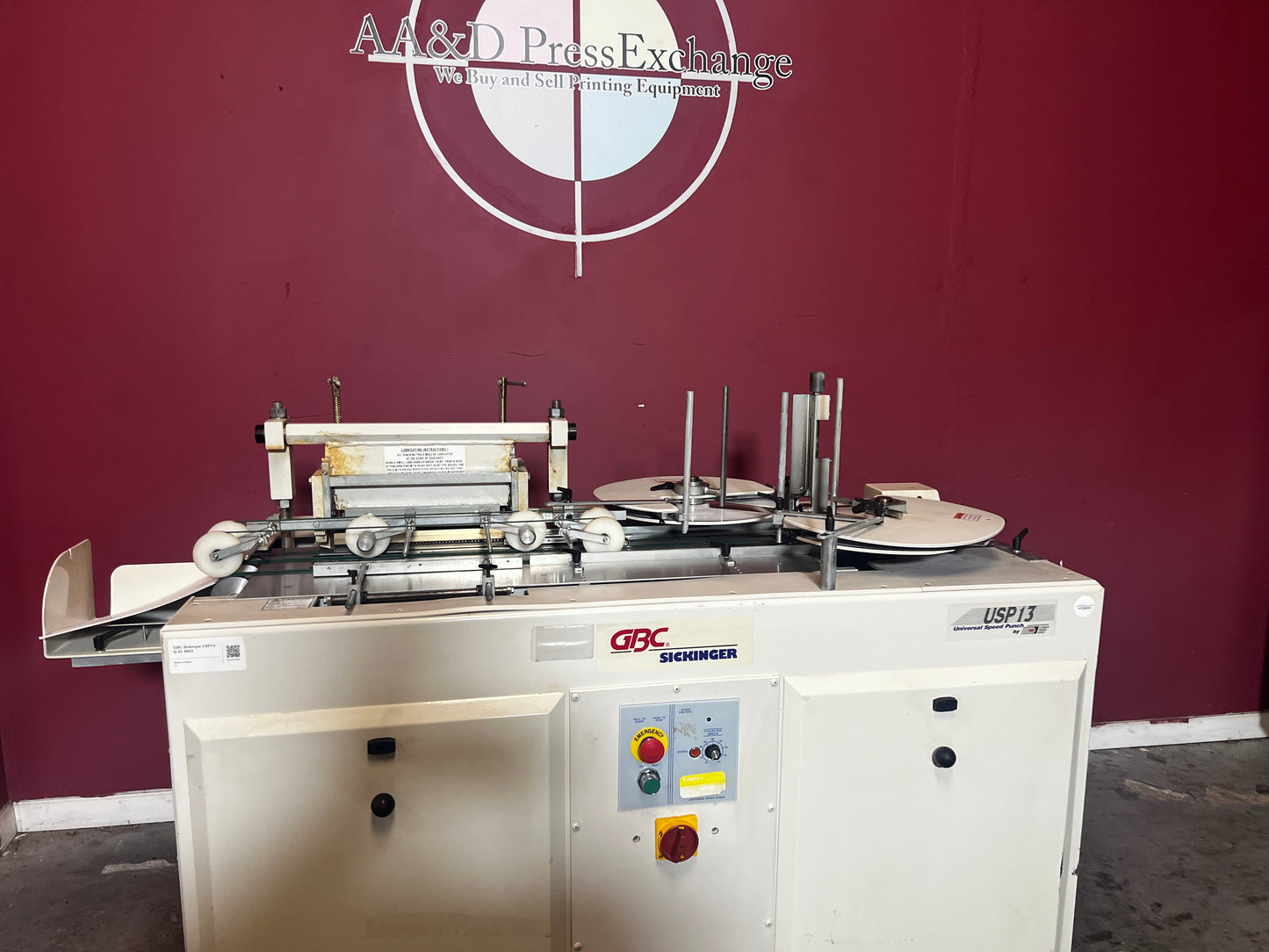 GBC Sickinger USP-13 / 4:1 Die
