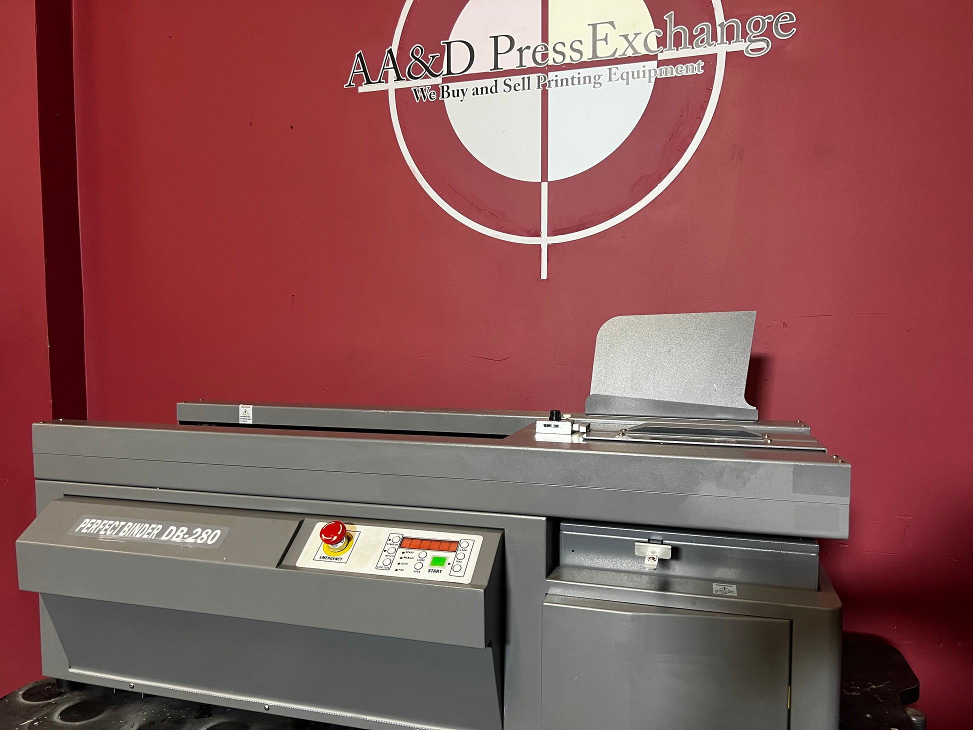 Used Duplo DB-280 professional document binding machine – AA&D PressExchange