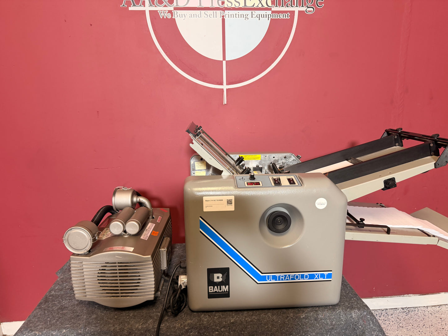 Baum 714 XLT Airfed folder