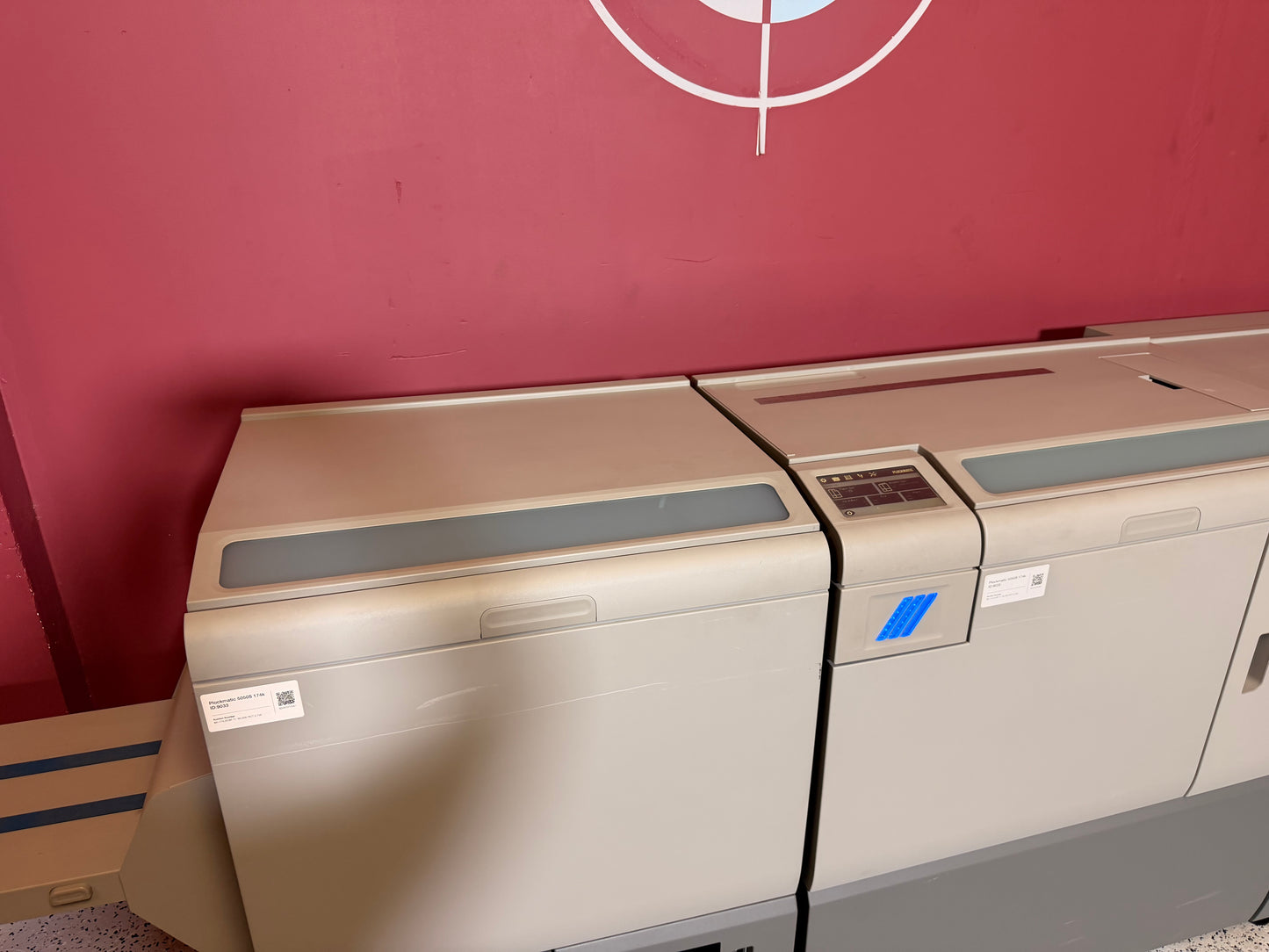 Low meter Plockmatic PBM5050S stitch version booklet maker for sale