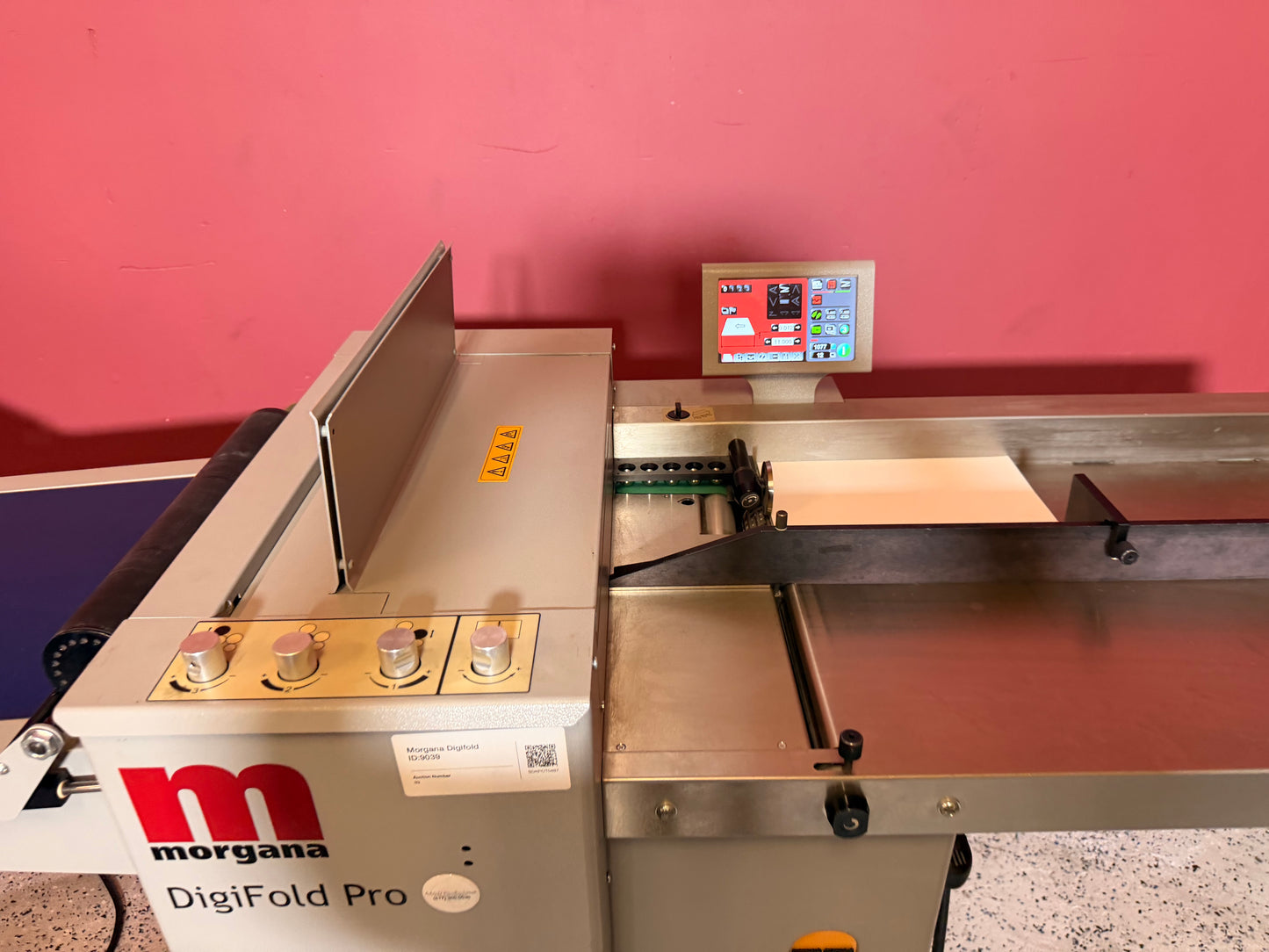 Morgana Digifold Pro Folding/Creasing Machine
