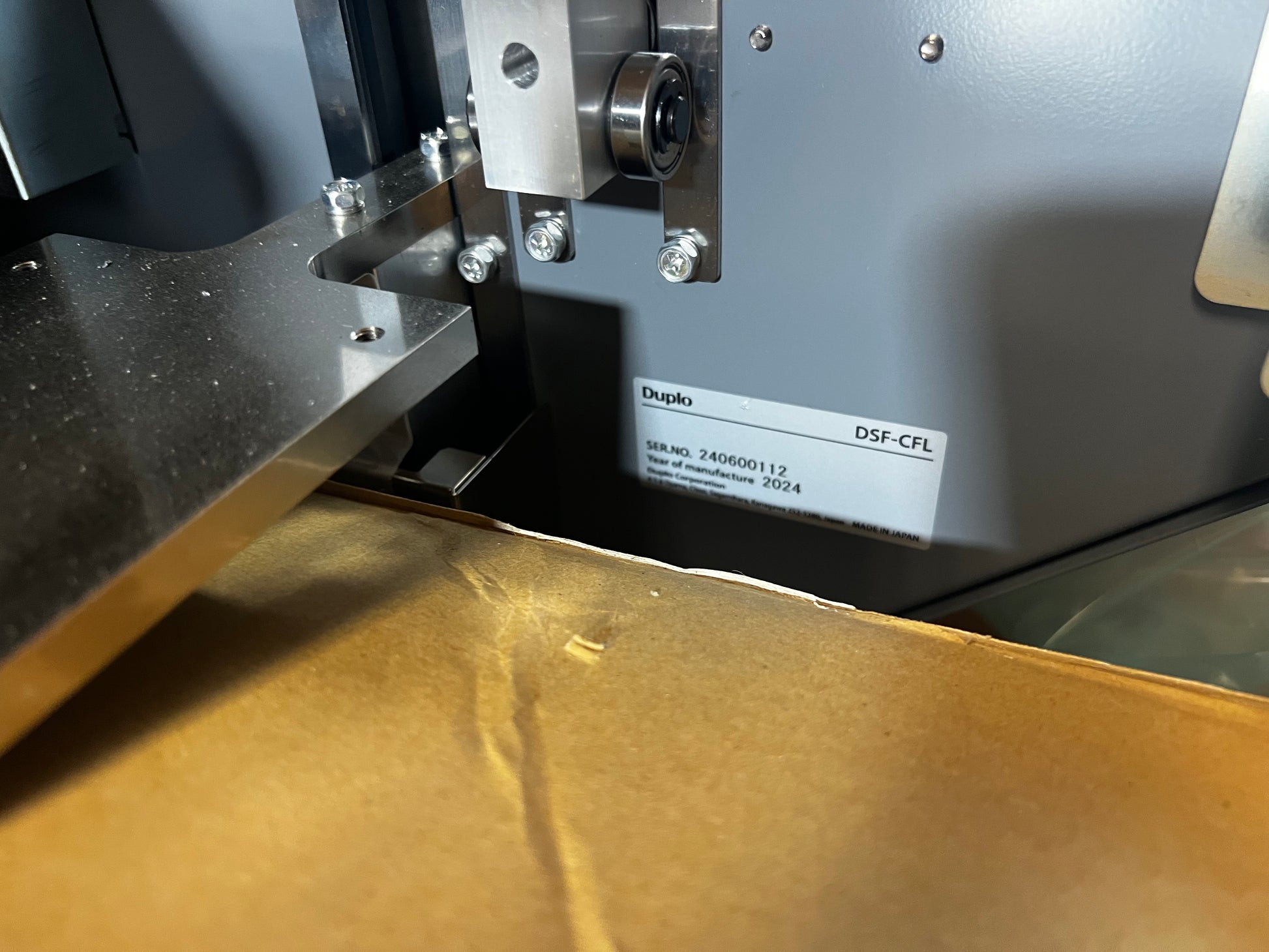 New Duplo DSF-CFL Sheet Cover Feeder attached to DSF-6000 – AA&D PressExchange
