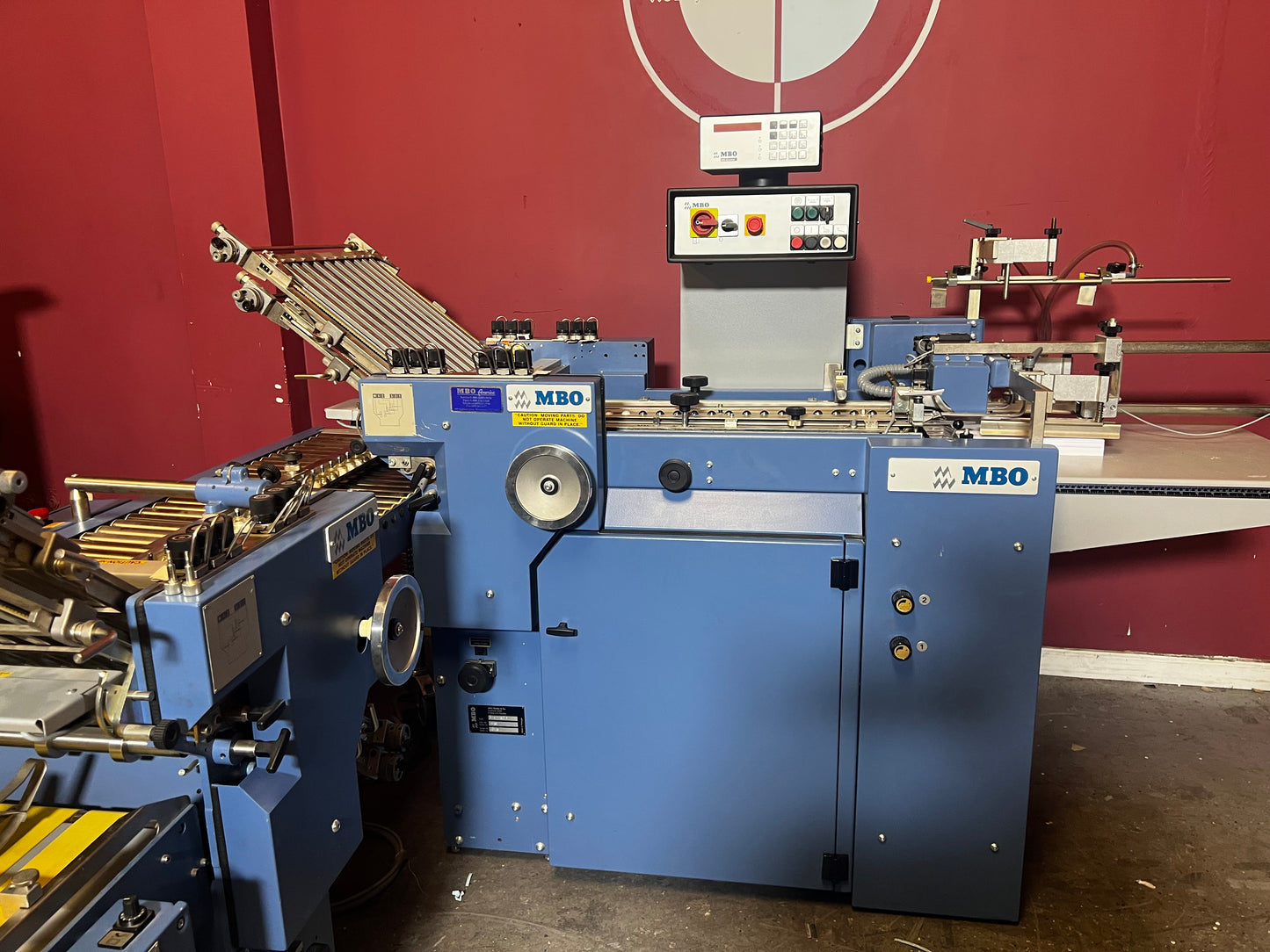MBO B118 folder / right angle