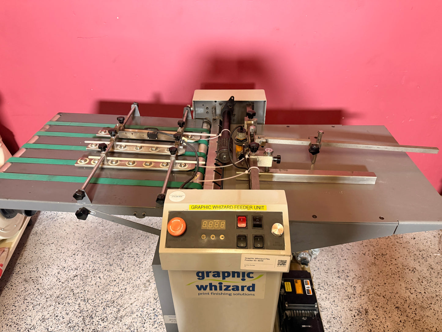 Graphic Whizard UPG450PF Pile feeder