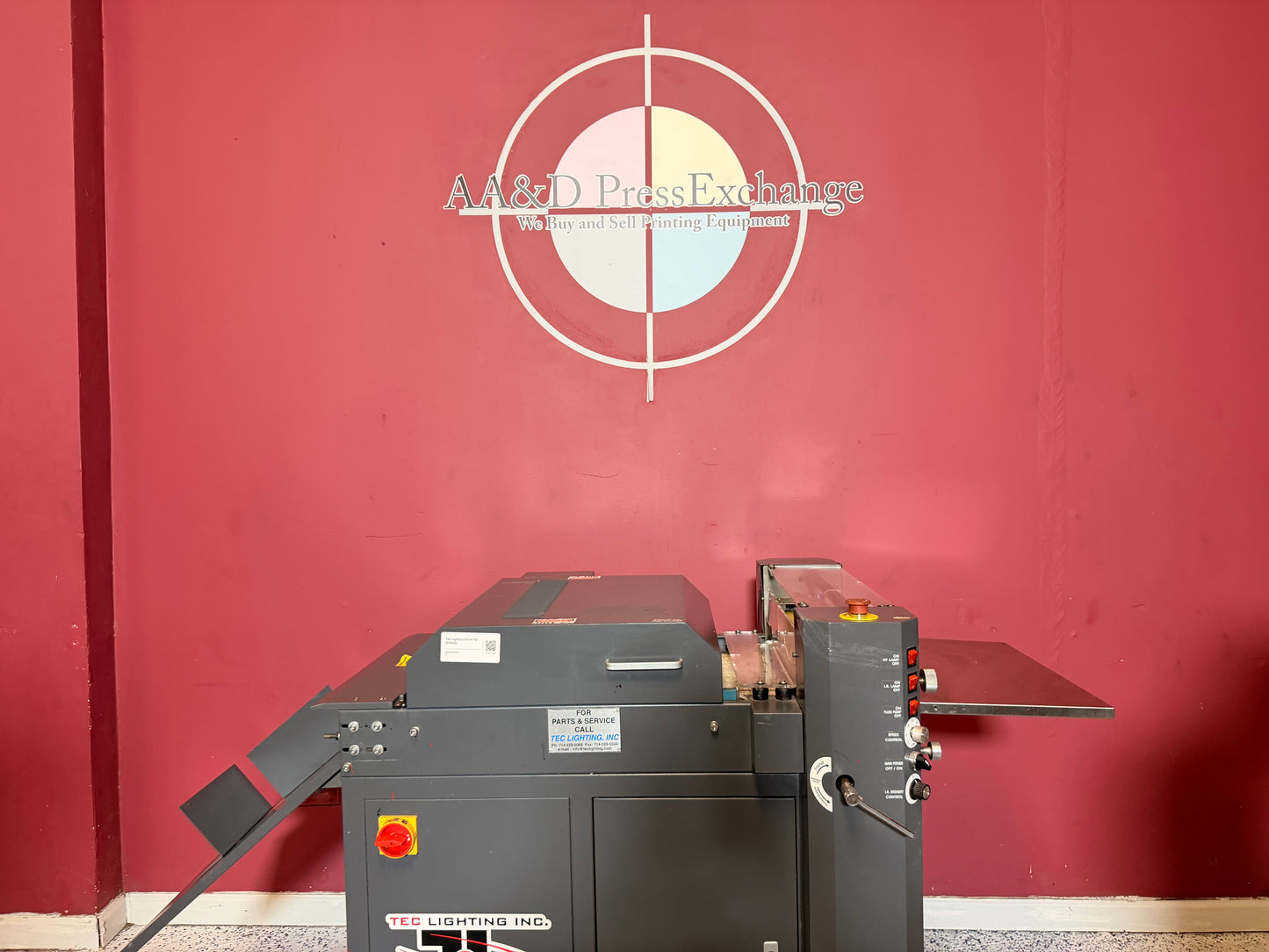 Tec Lighting XC14 UV Coater