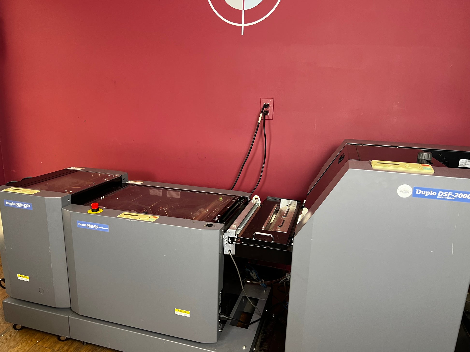  Used Duplo DBM-120 booklet maker with control panel – AA&D PressExchange