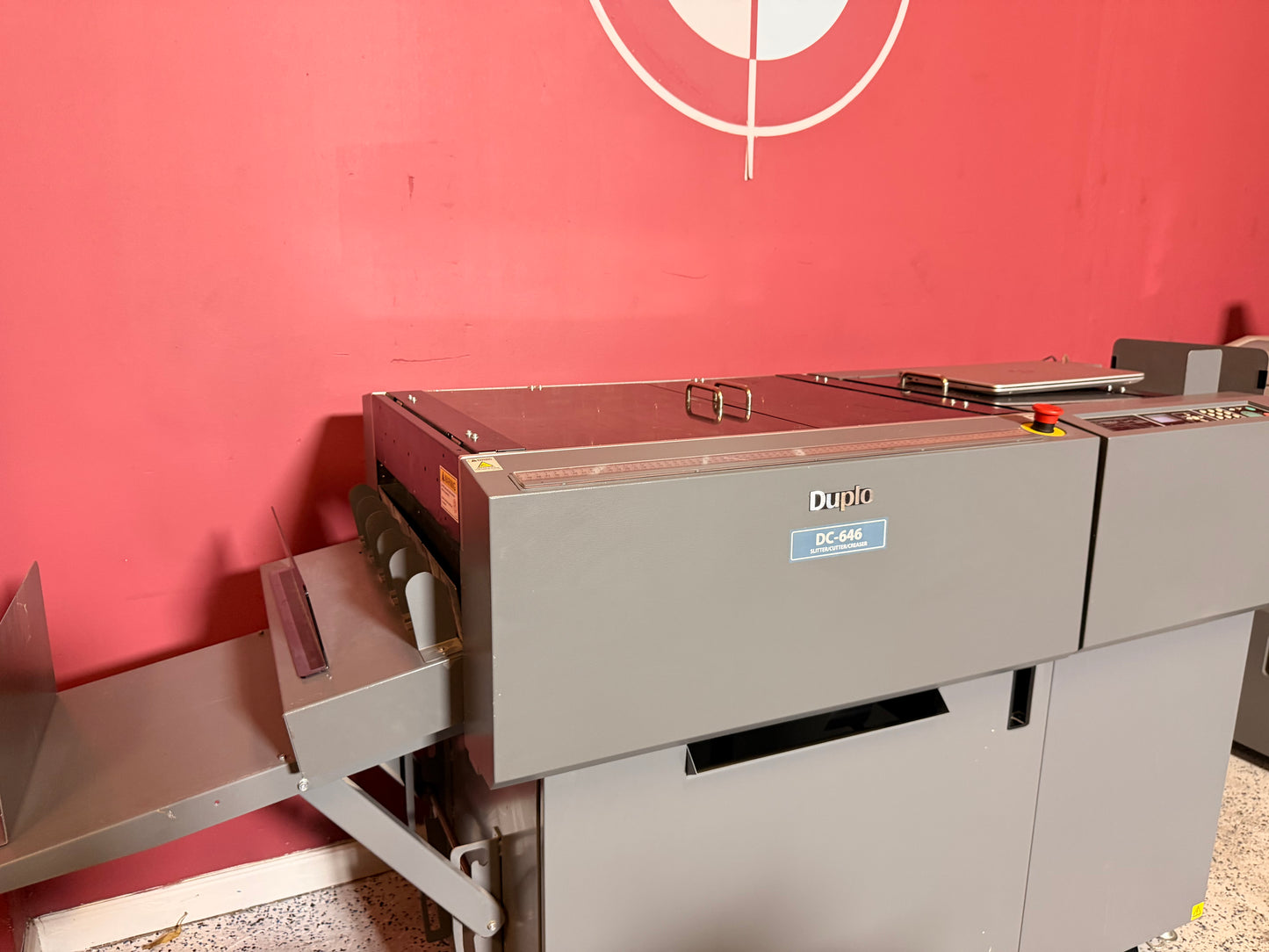 Duplo DC-646 Slitter/Cutter/Creaser with Software