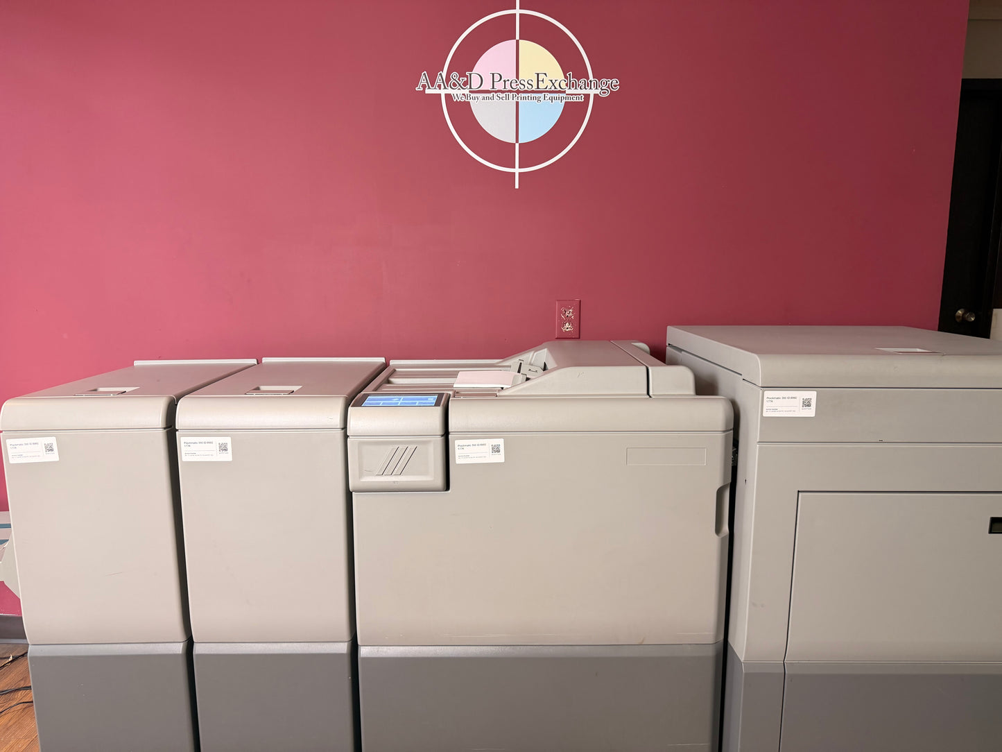 Used Plockmatic 350 booklet maker offline booklet production setup – AA&D PressExchange