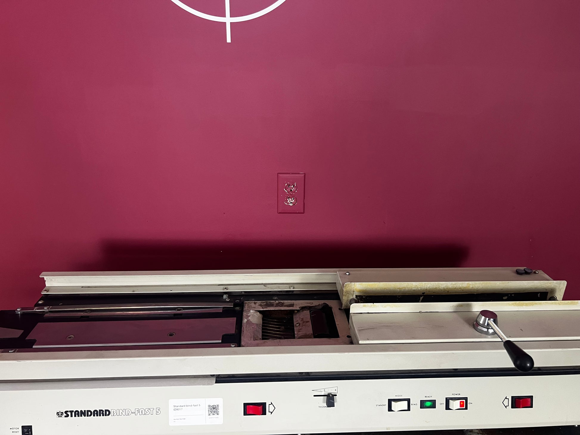 Used Standard BindFast 5 compact perfect binder with manual nipping station – AA&D PressExchange