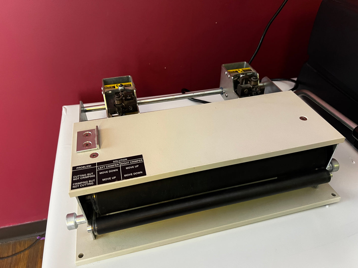 Used GBC CI-12 coil inserter with dual rollers for binding | AA&D PressExchange