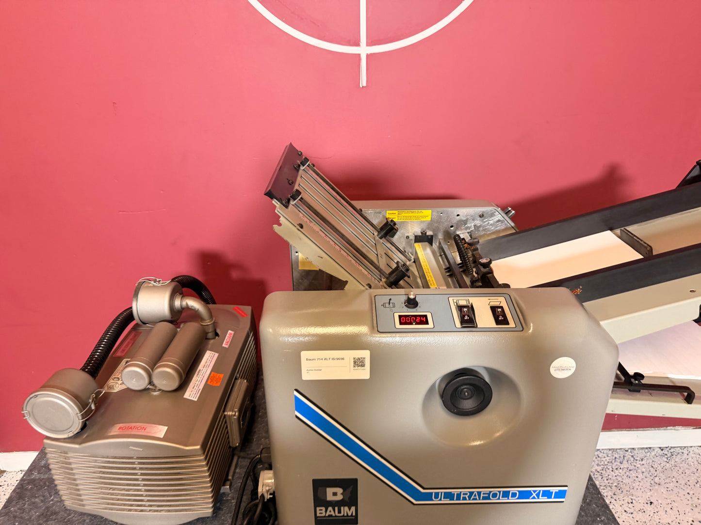 Baum 714 XLT Airfed folder