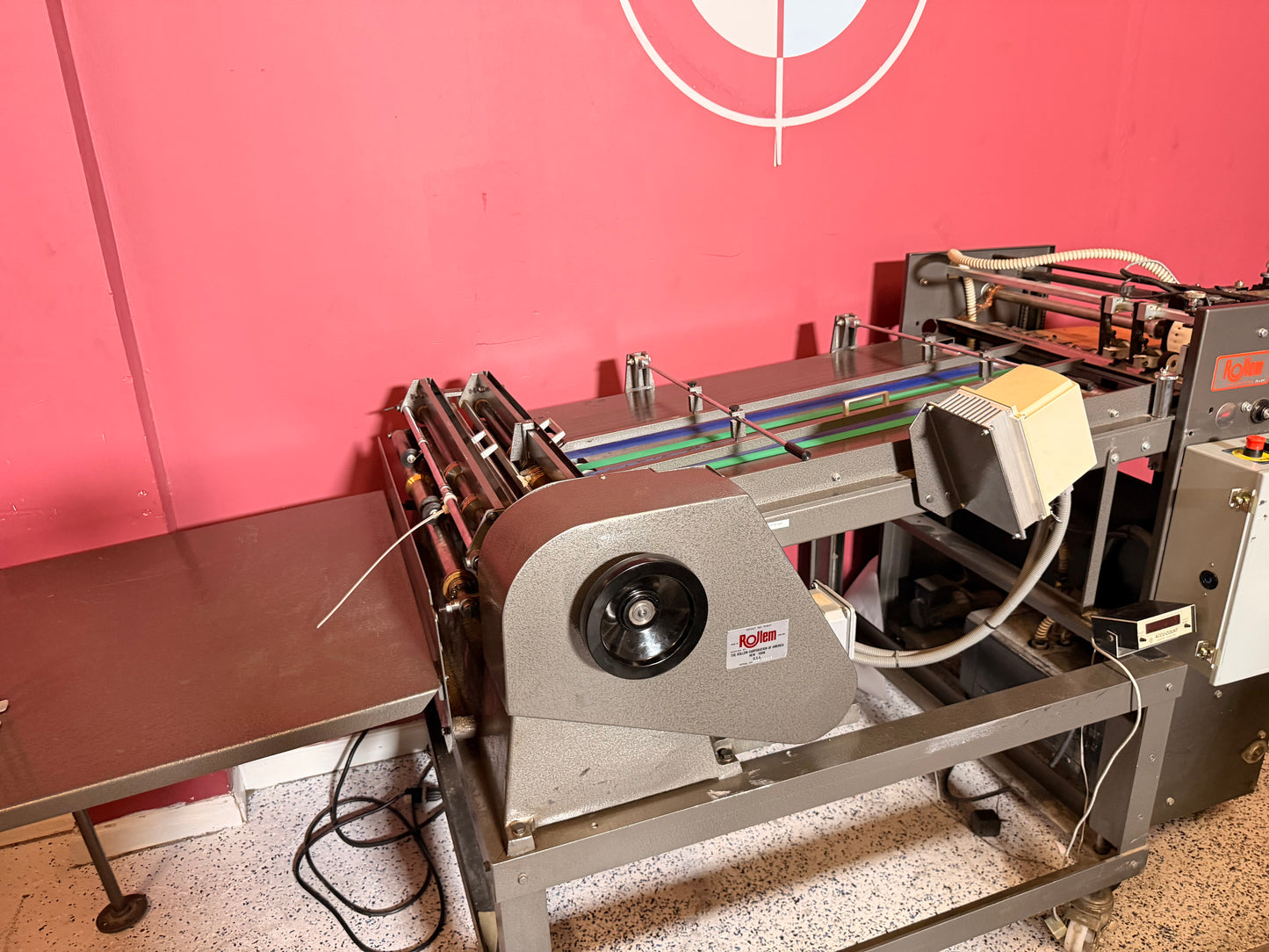 30” Wide Rollem TR perforator/scoring/Slit/Pile Feeder
