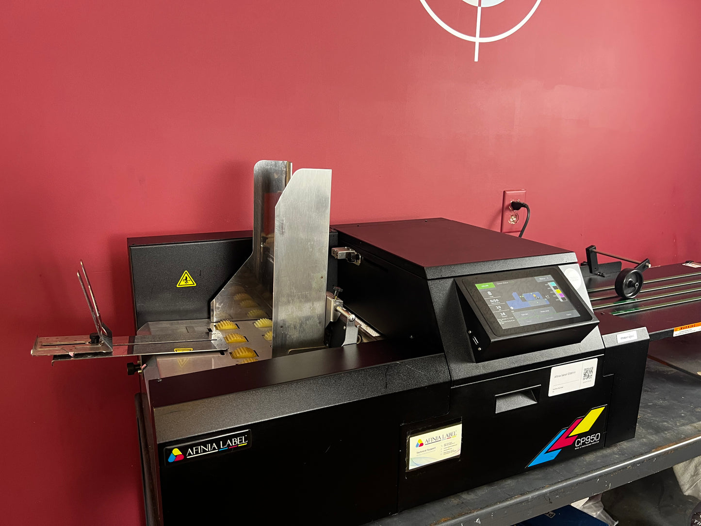 Used Afinia CP950 Commercial Printer back panel view – AA&D PressExchange
