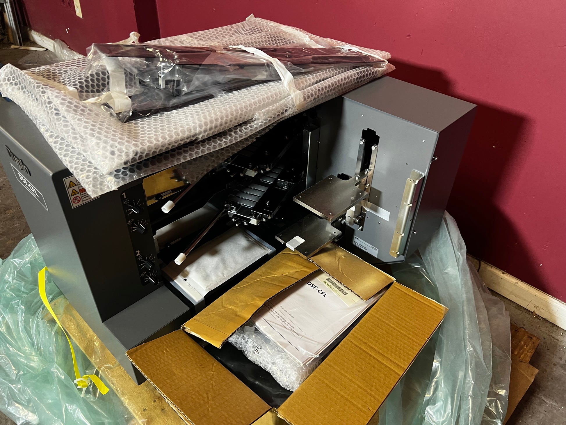 New Duplo DSF-CFL Sheet Cover Feeder booklet finishing module – AA&D PressExchange