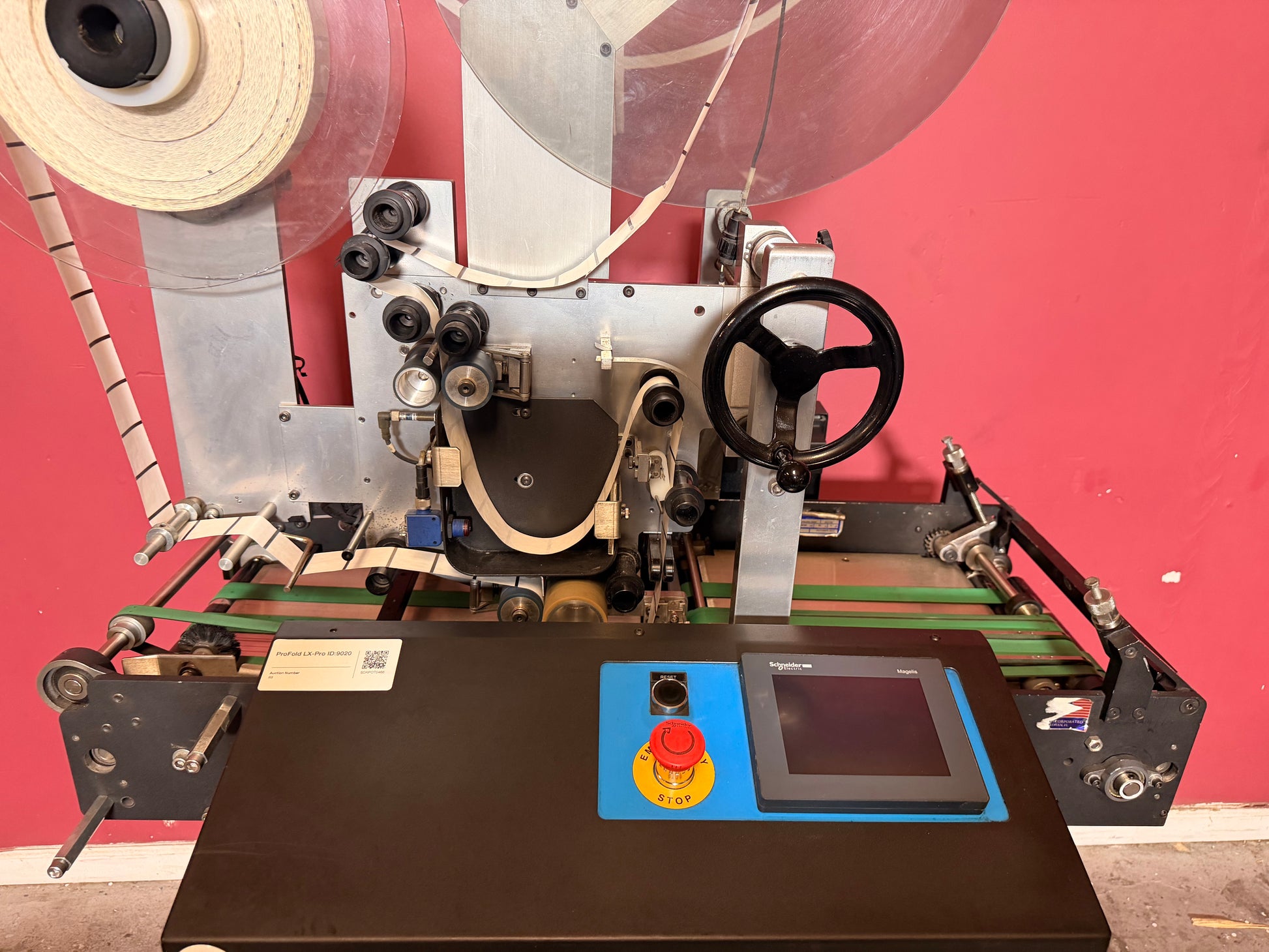 Profold LX-PRO tabbing machine for sale with multi tab application system