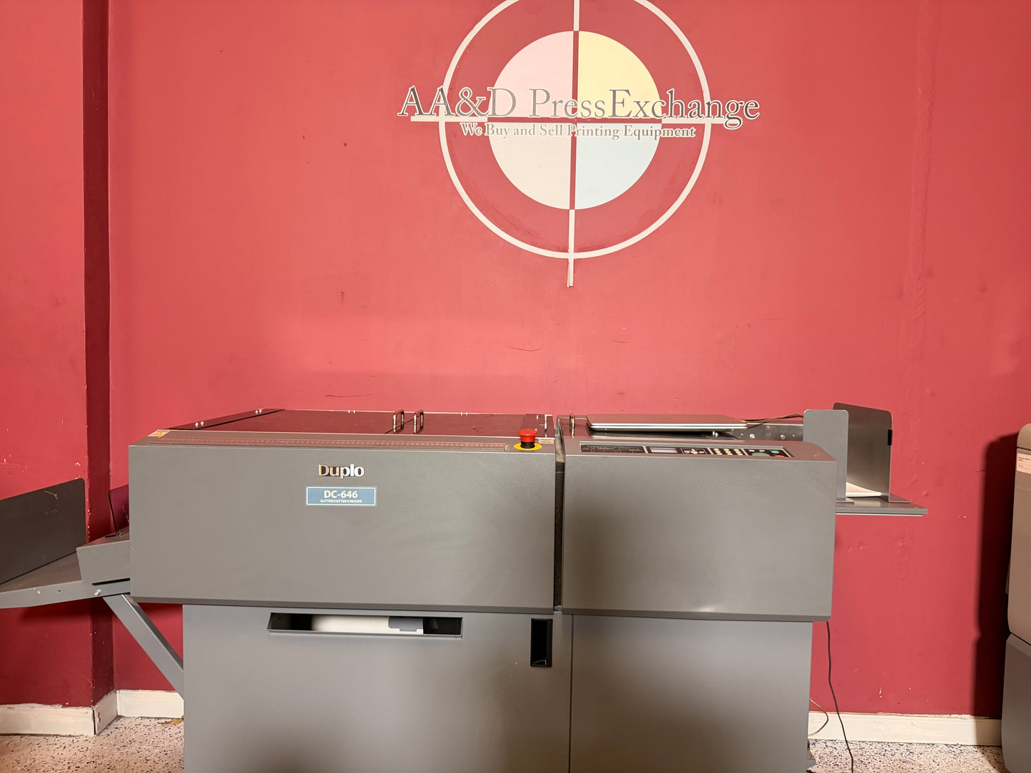 Duplo DC-646 Slitter/Cutter/Creaser with Software