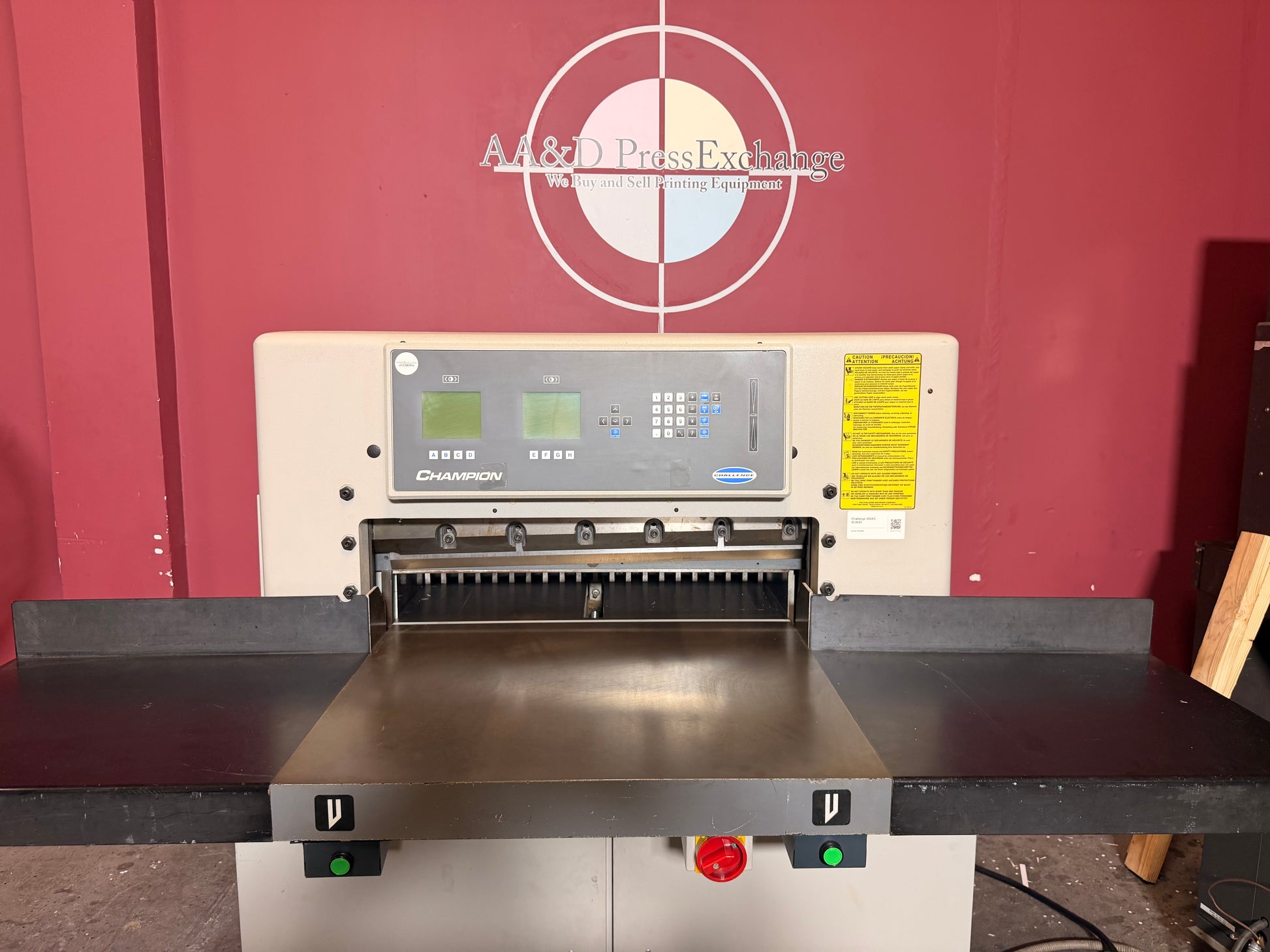 Challenge 305 XG electrical control cabinet industrial automation system for sale advanced printing production control unit