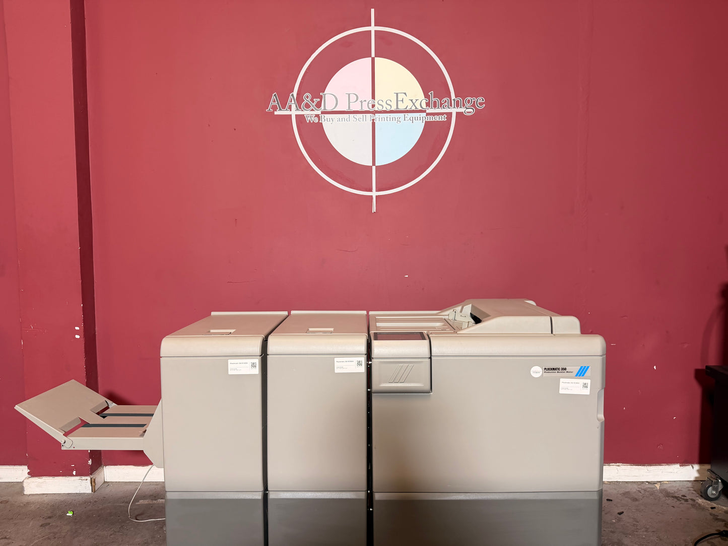 2k Meter Warranty! Plockmatic 350 Stitch/Fold/Square Back/Trim !Video!