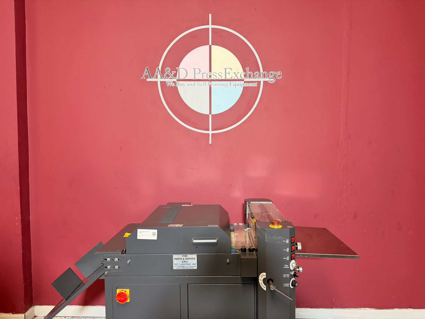 Tec Lighting XC14 UV Coater