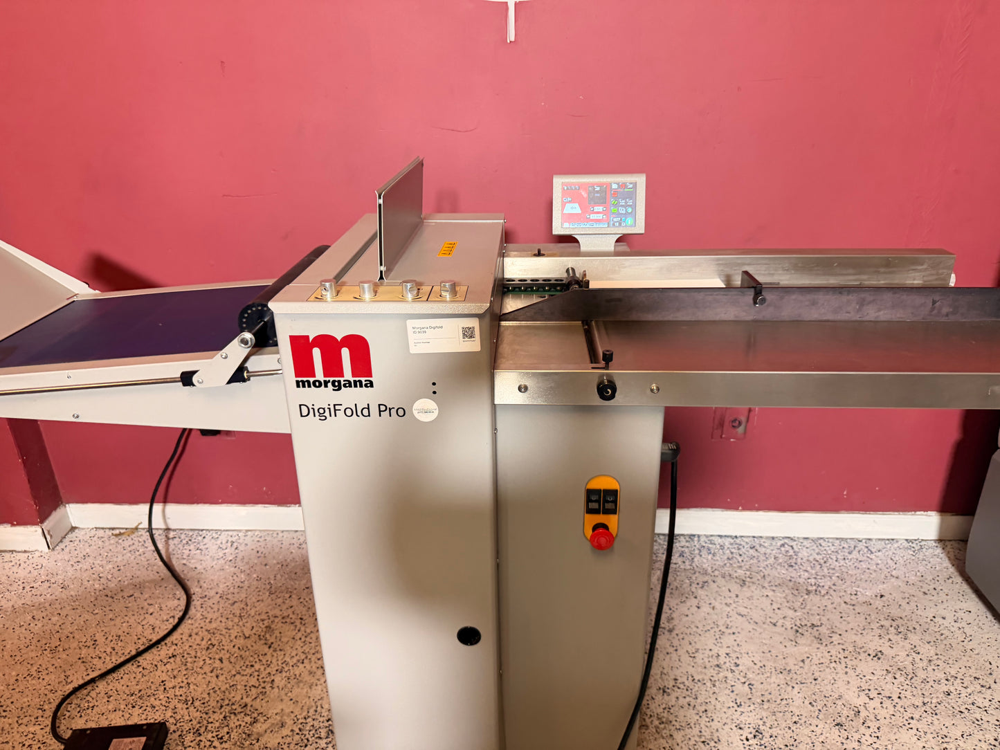 Morgana Digifold Pro Folding/Creasing Machine