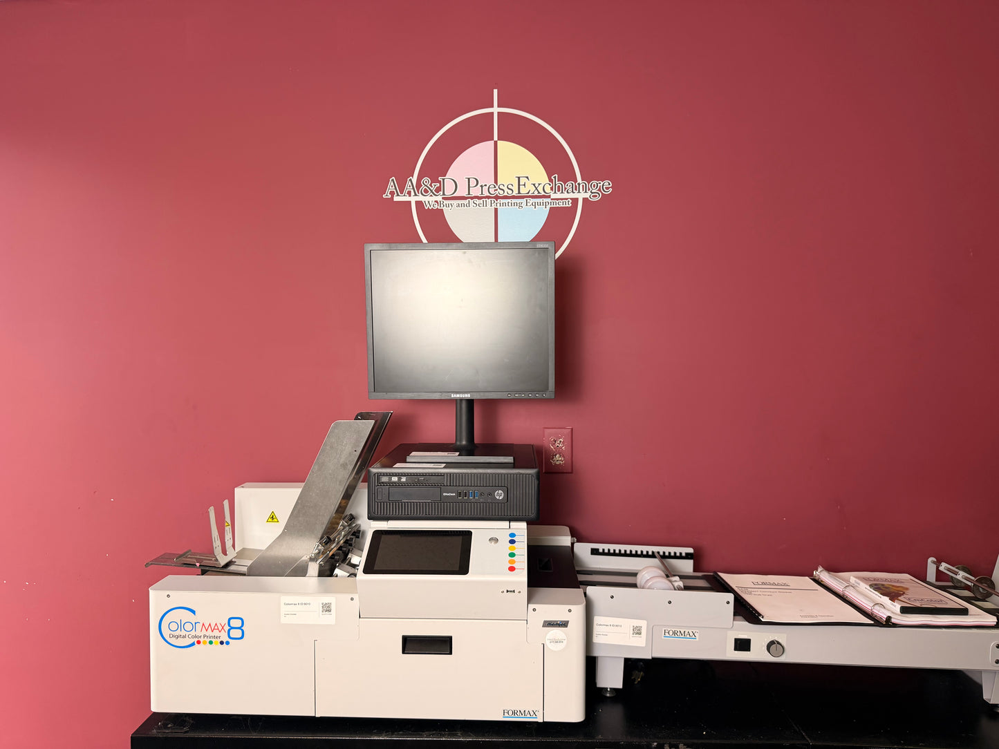 Used Formax ColorMax8 Digital Color Printer industrial digital mail and packaging printer