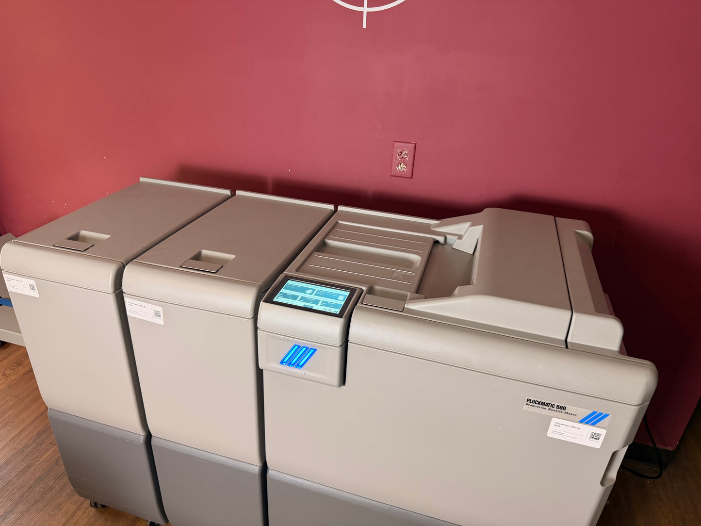 Plockmatic 500e Production bookletmaket !Video!