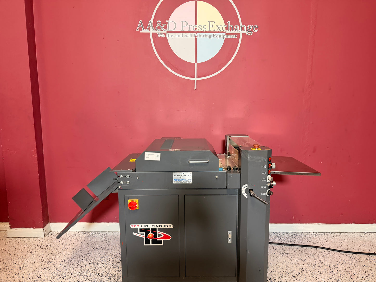 Tec Lighting XC14 UV Coater