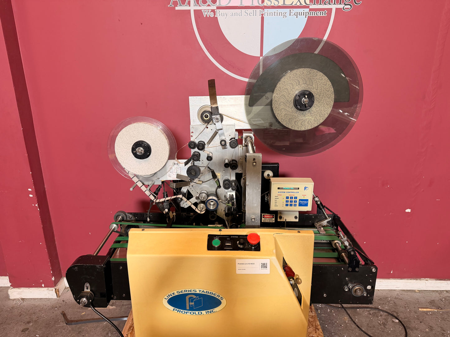 Profold Linx Tabbing Machine