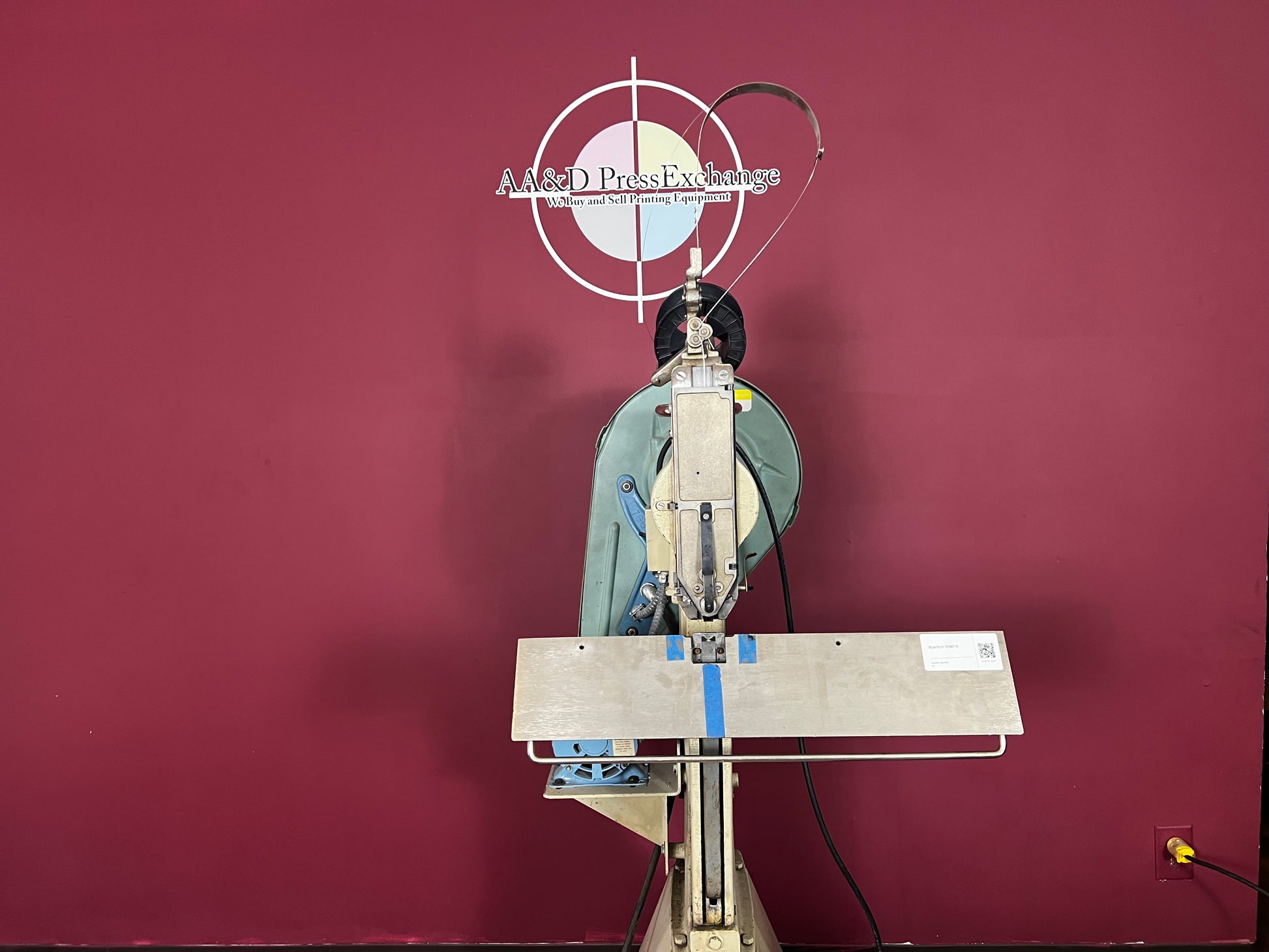 Used Bostitch Bronco industrial saddle flat wire stitcher – AA&D PressExchange