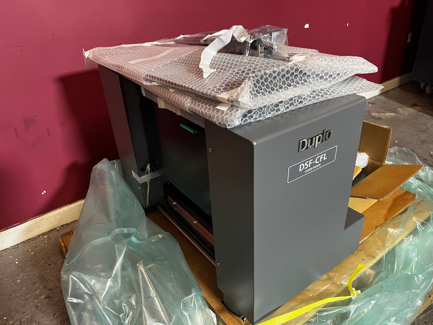 New Duplo DSF-CFL Sheet Cover Feeder independent operation – AA&D PressExchange