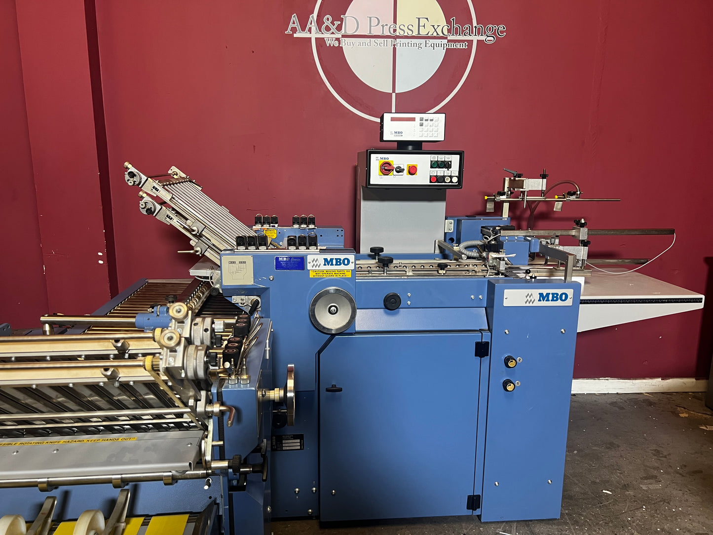 MBO B118 folder / right angle