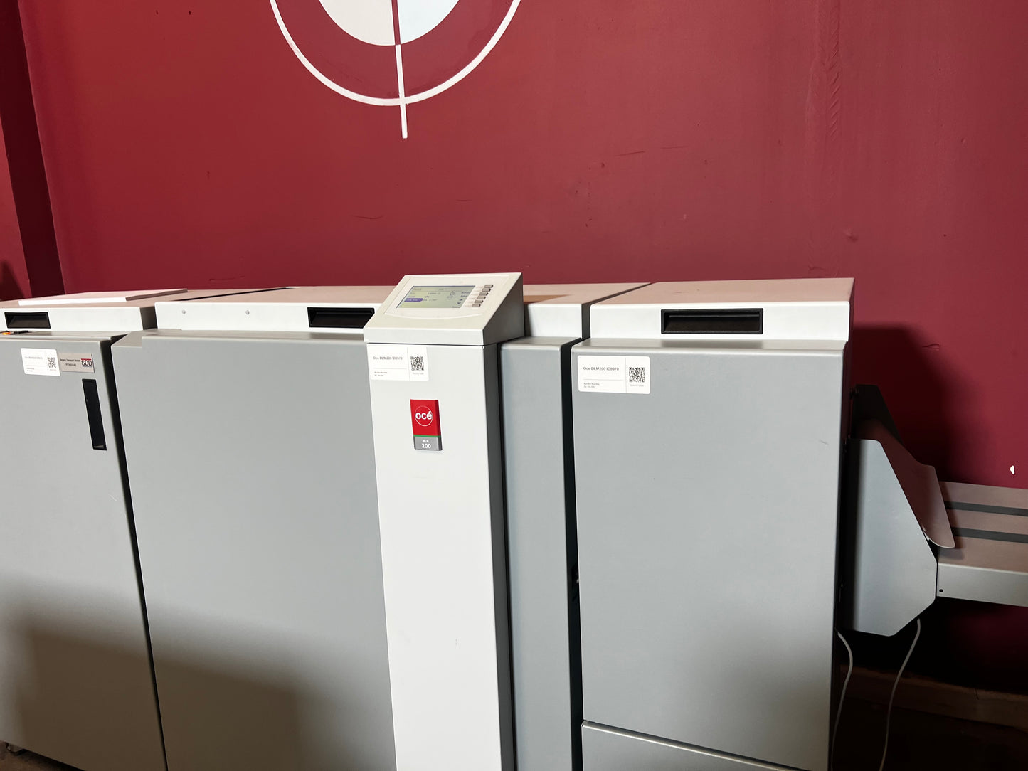 OCE 200 booklet maker 56k meter