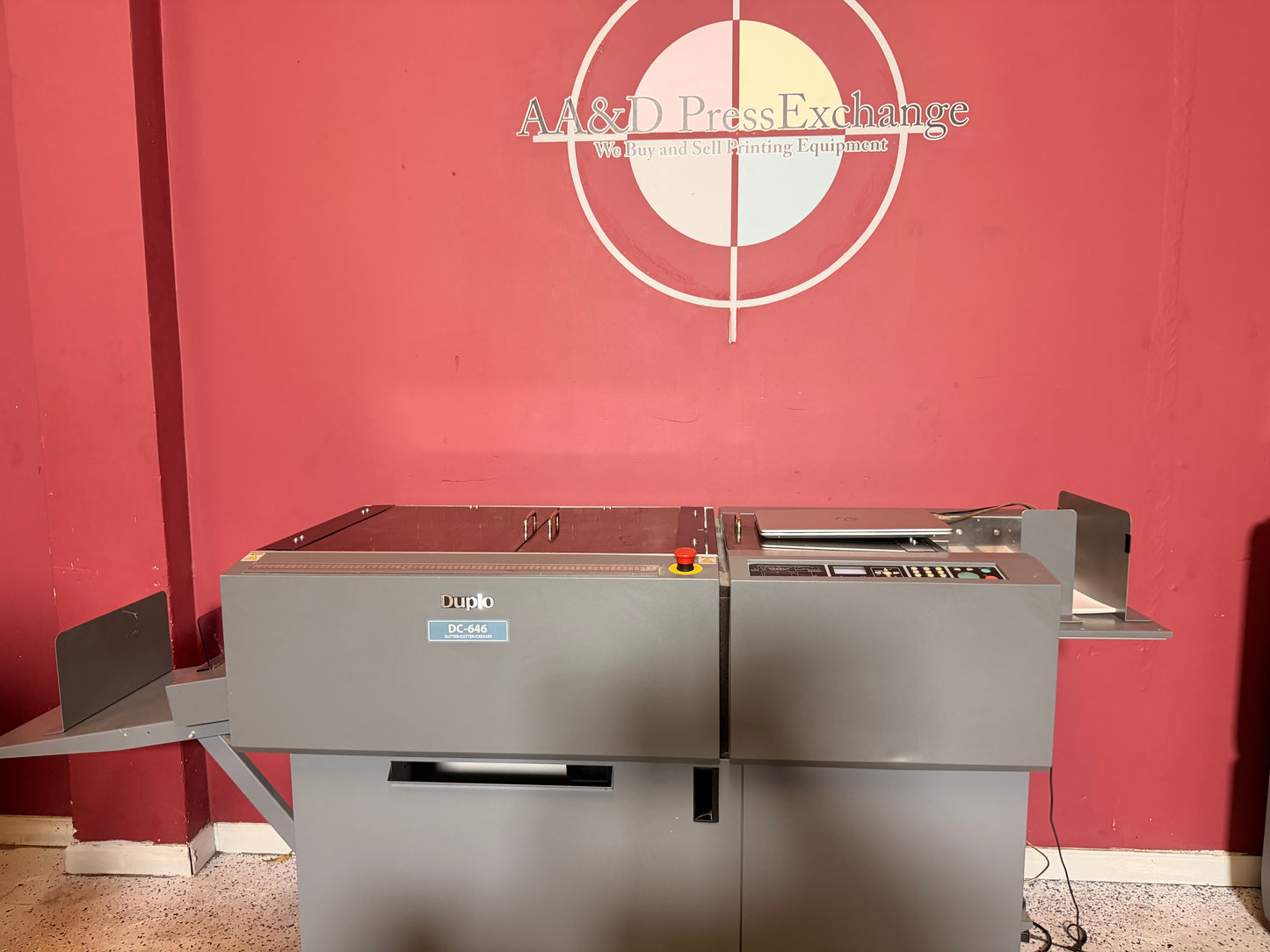 Duplo DC-646 Slitter/Cutter/Creaser with Software