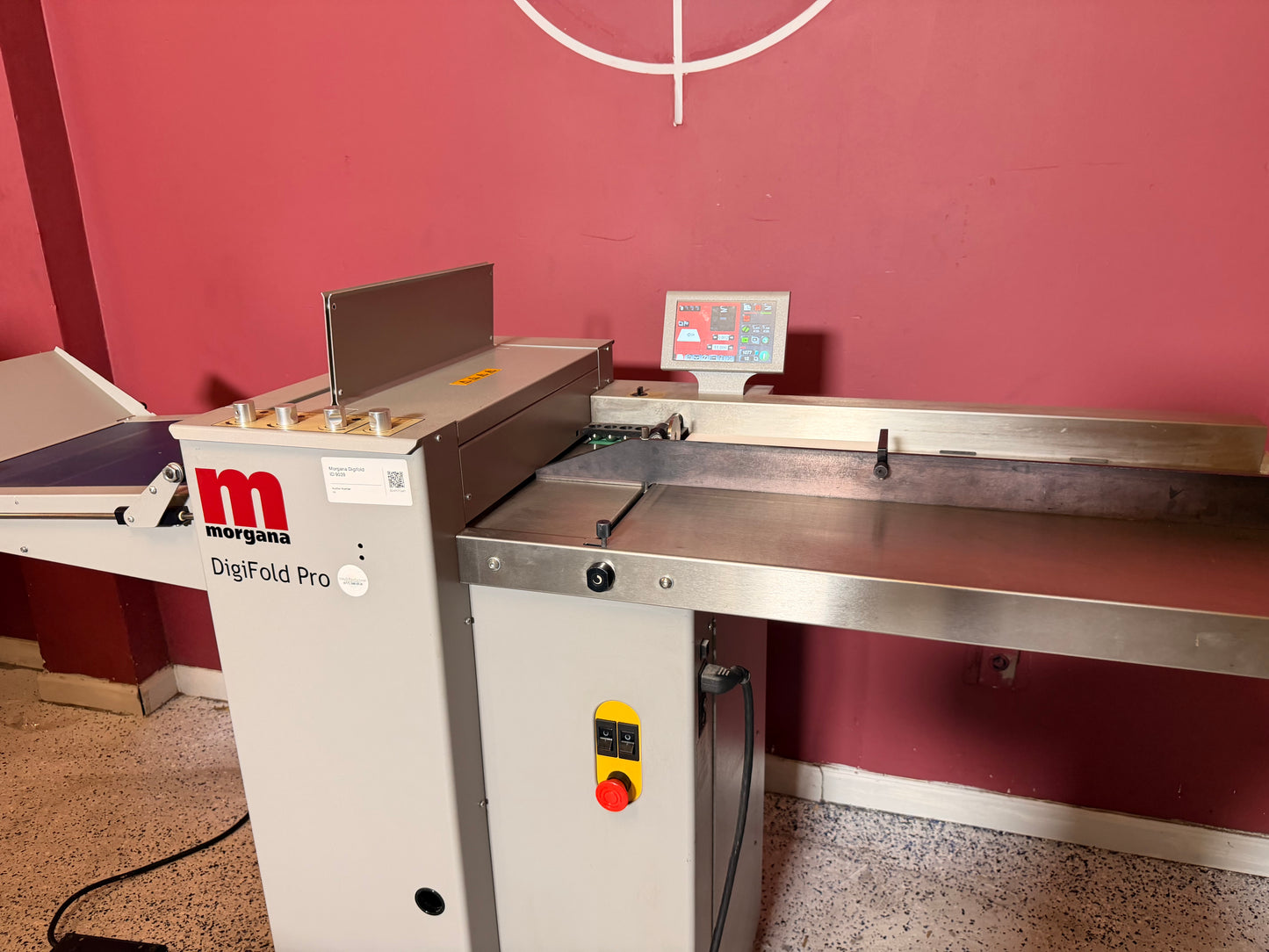 Morgana Digifold Pro Folding/Creasing Machine