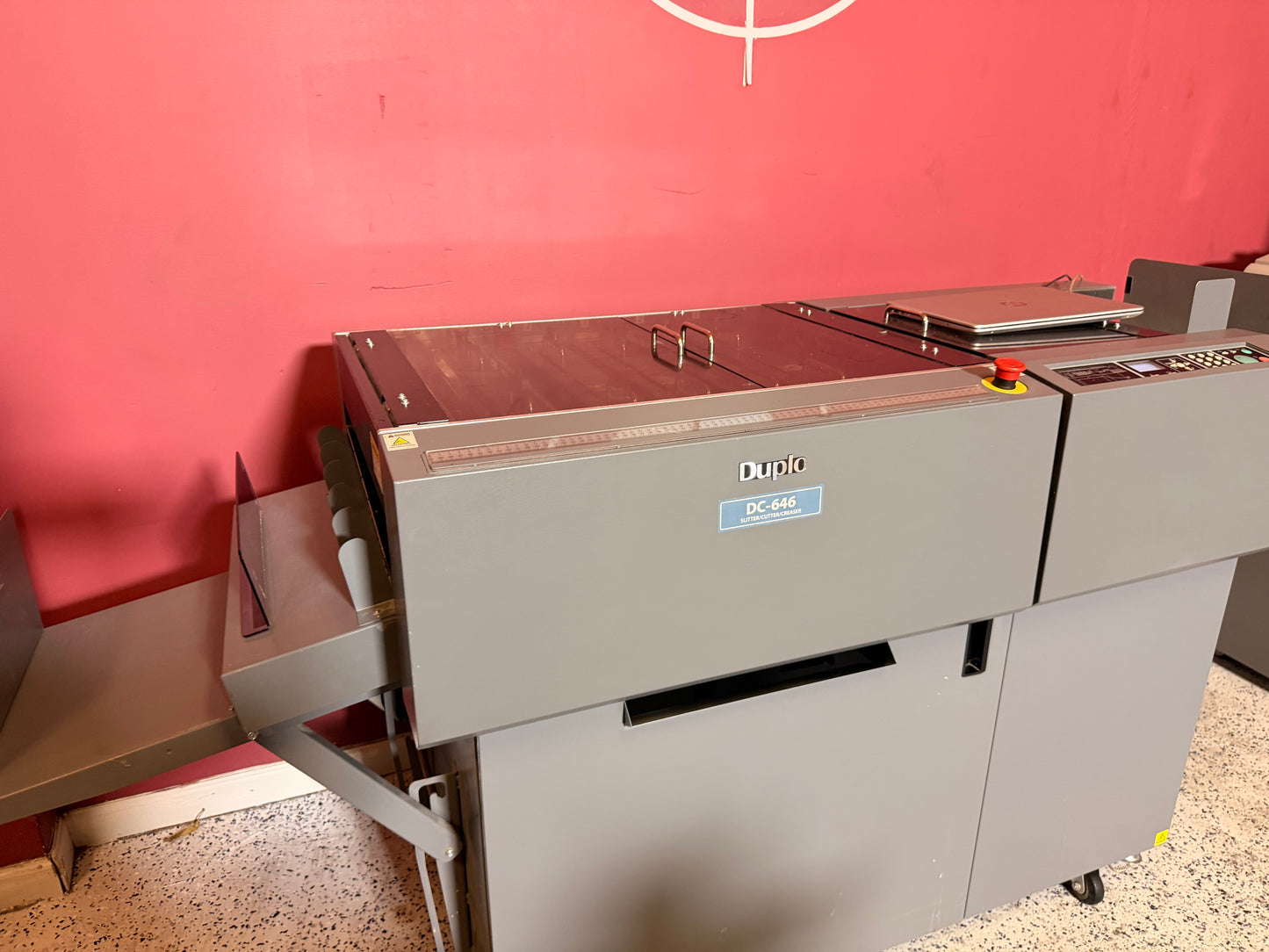 Duplo DC-646 Slitter/Cutter/Creaser with Software
