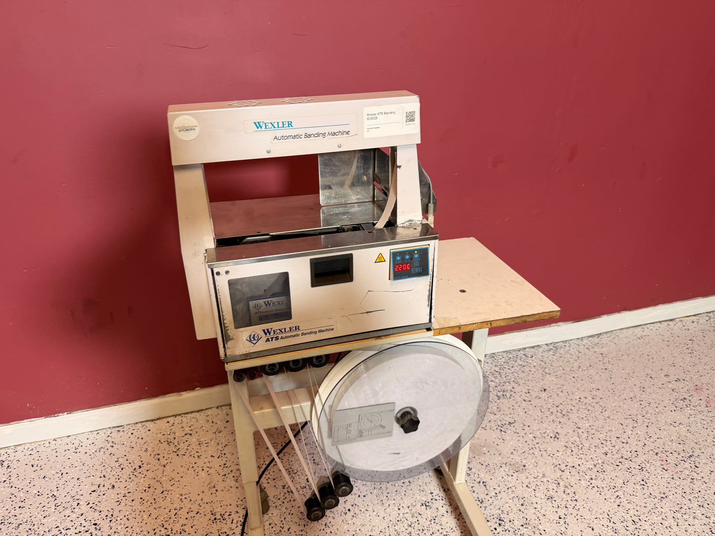 Wexler ATS CE-340 Stapping Machine