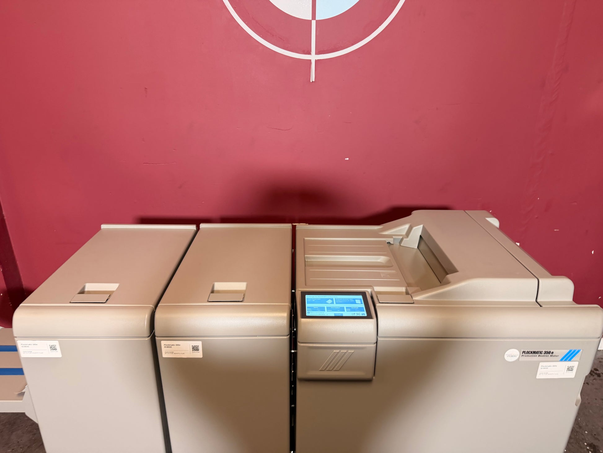 Plockmatic 350e booklet maker for sale industrial booklet finishing system