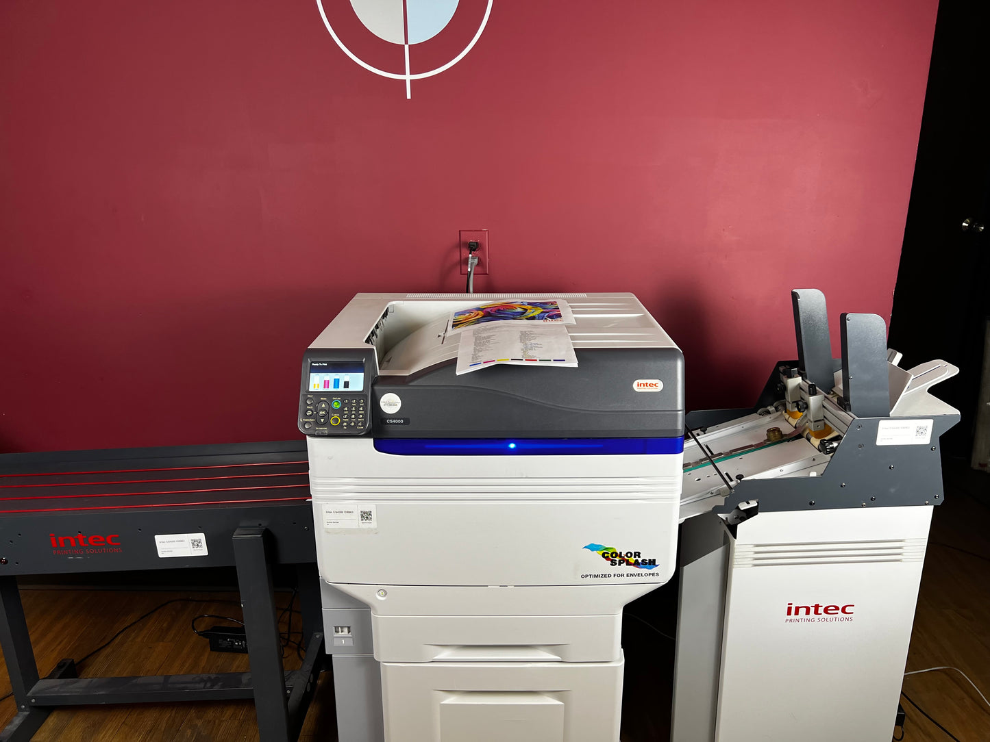 Low Meter 100k Intec CS4000 Envelope Printer