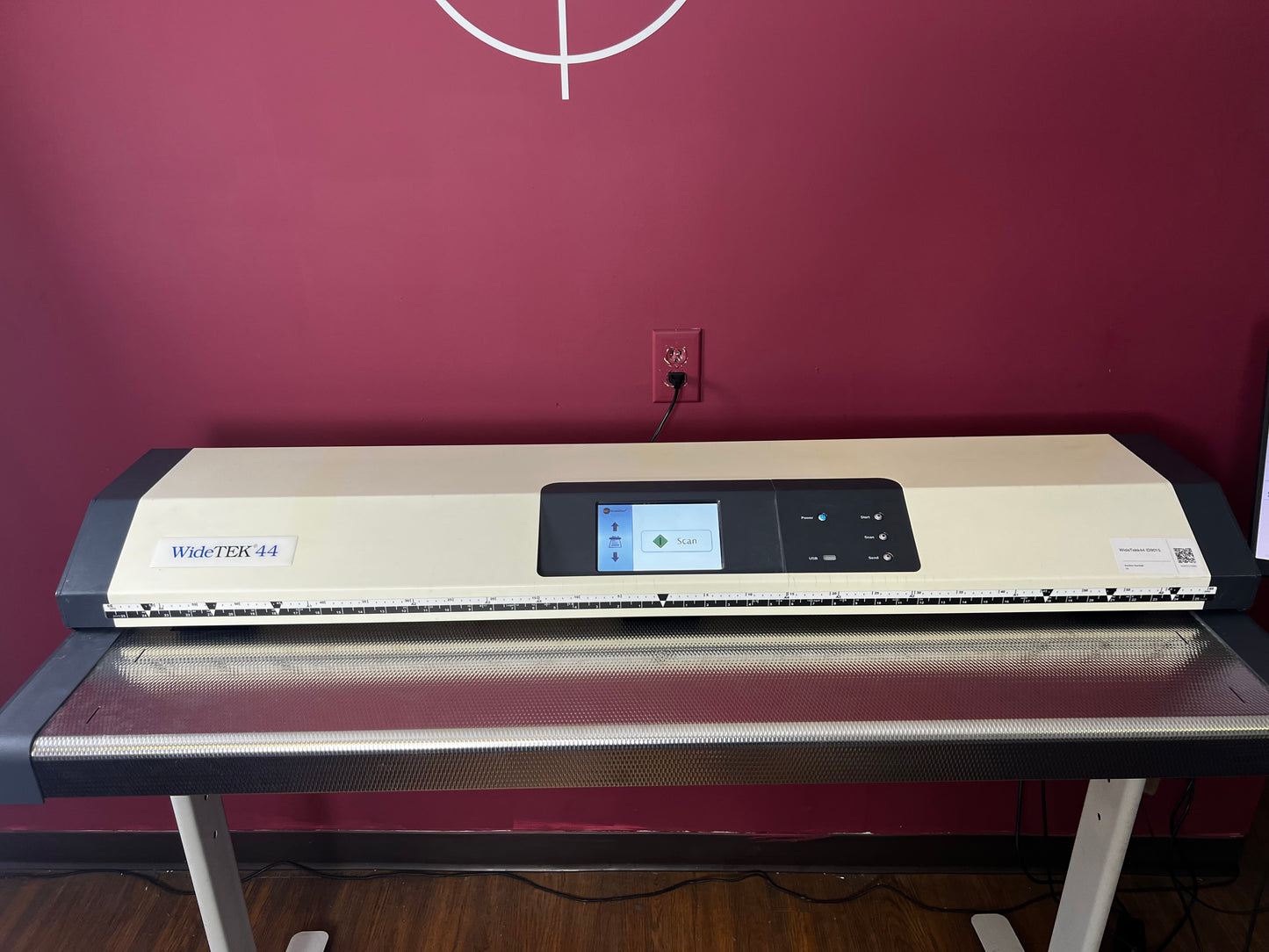 Used Image Access WideTek 44 wide scanner with paper loading tray | AA&D PressExchange
