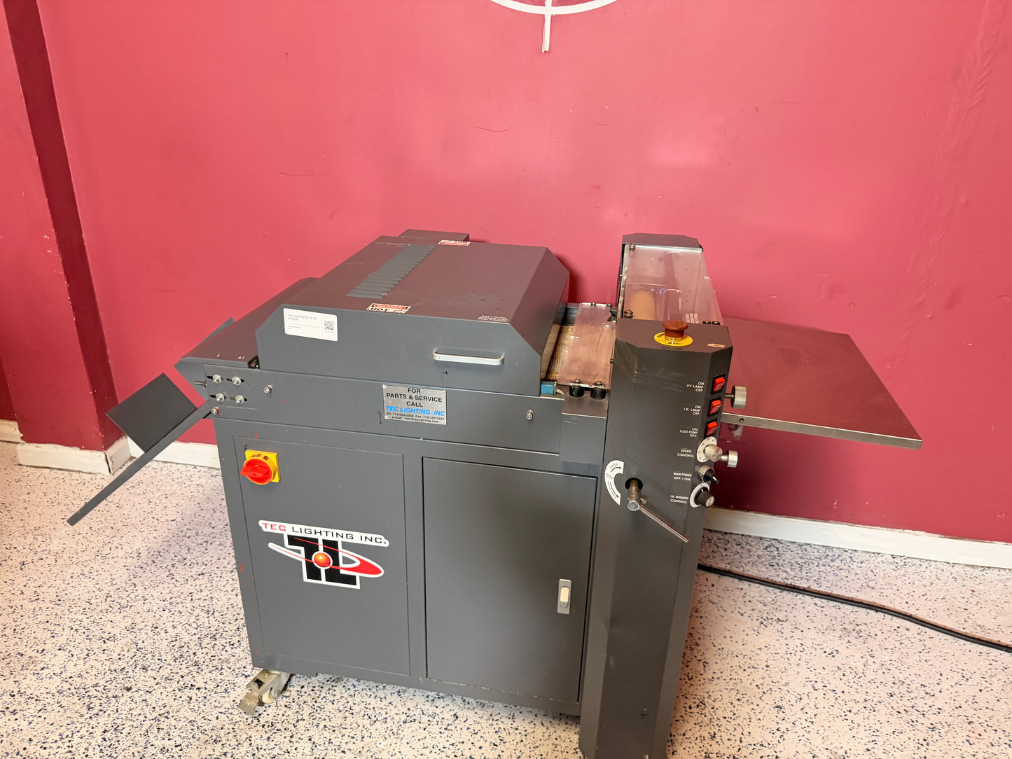 Tec Lighting XC14 UV Coater