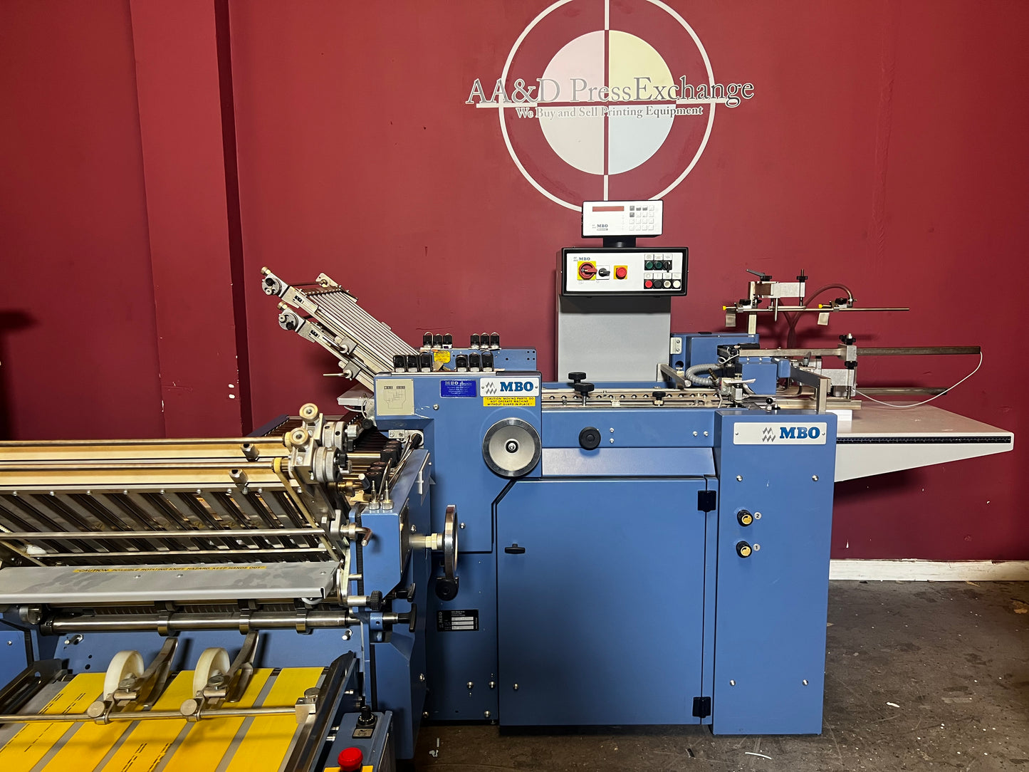 MBO B118 folder / right angle