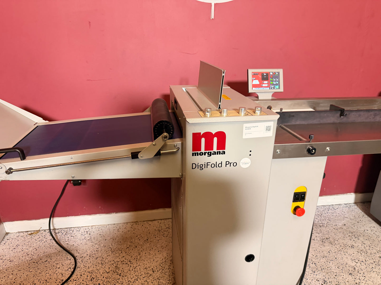 Morgana Digifold Pro Folding/Creasing Machine