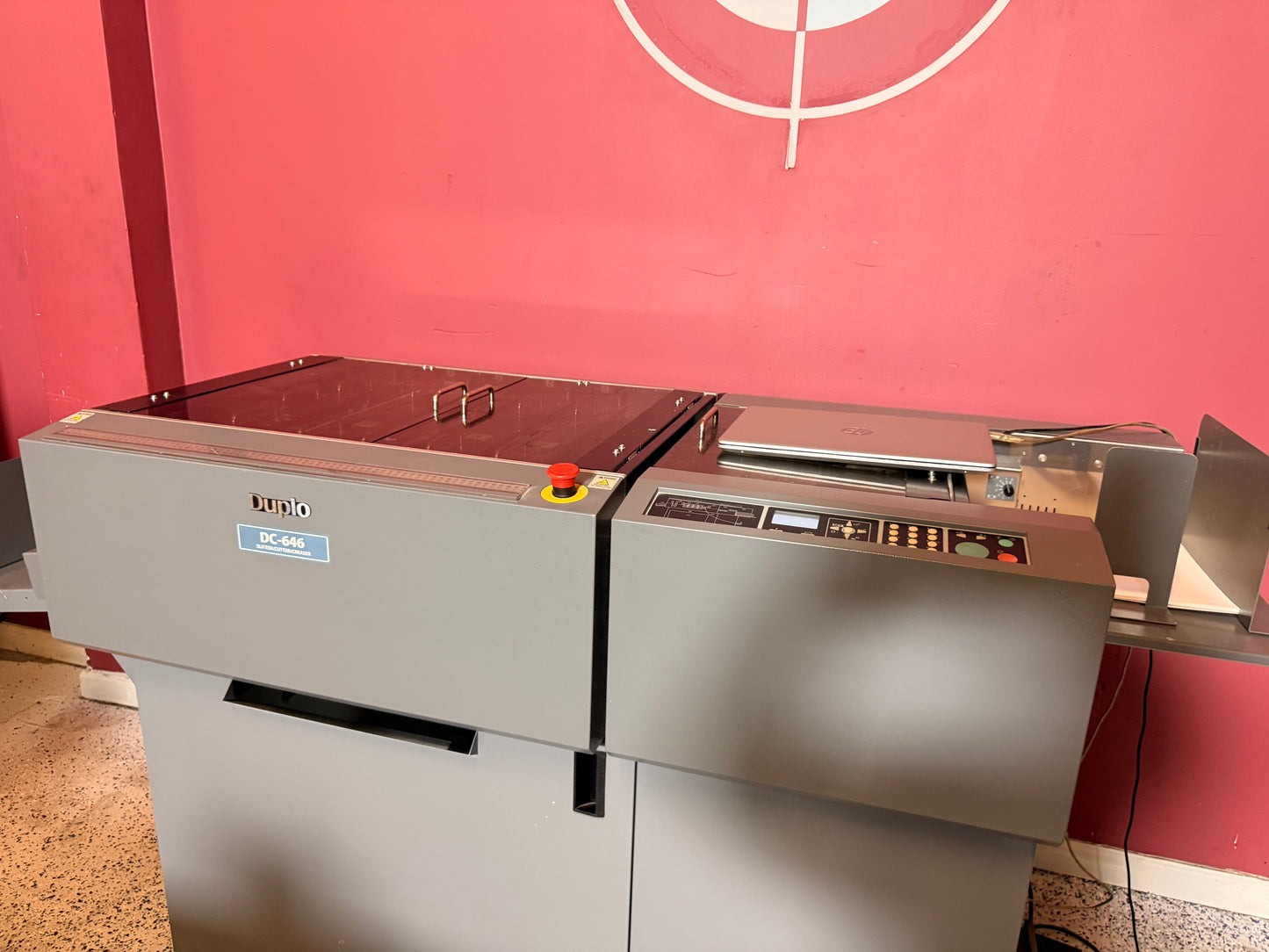 Duplo DC-646 Slitter/Cutter/Creaser with Software