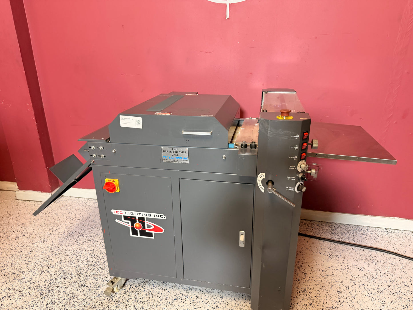 Tec Lighting XC14 UV Coater