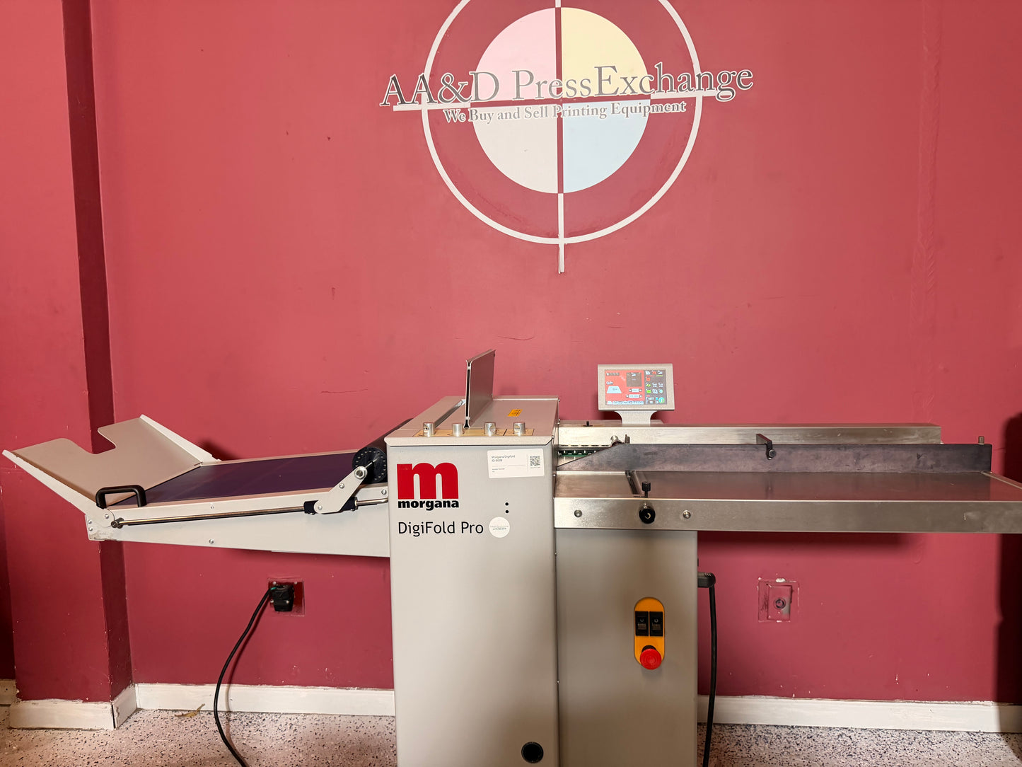 Morgana Digifold Pro Folding/Creasing Machine