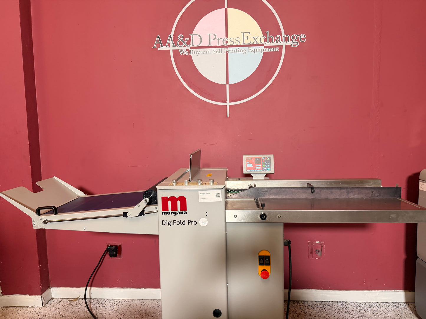 Morgana Digifold Pro Folding/Creasing Machine