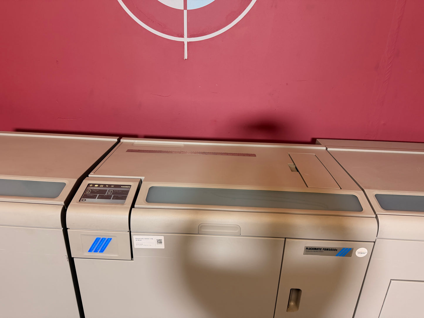 Plockmatic 5050S booklet maker with advanced booklet finishing capabilities