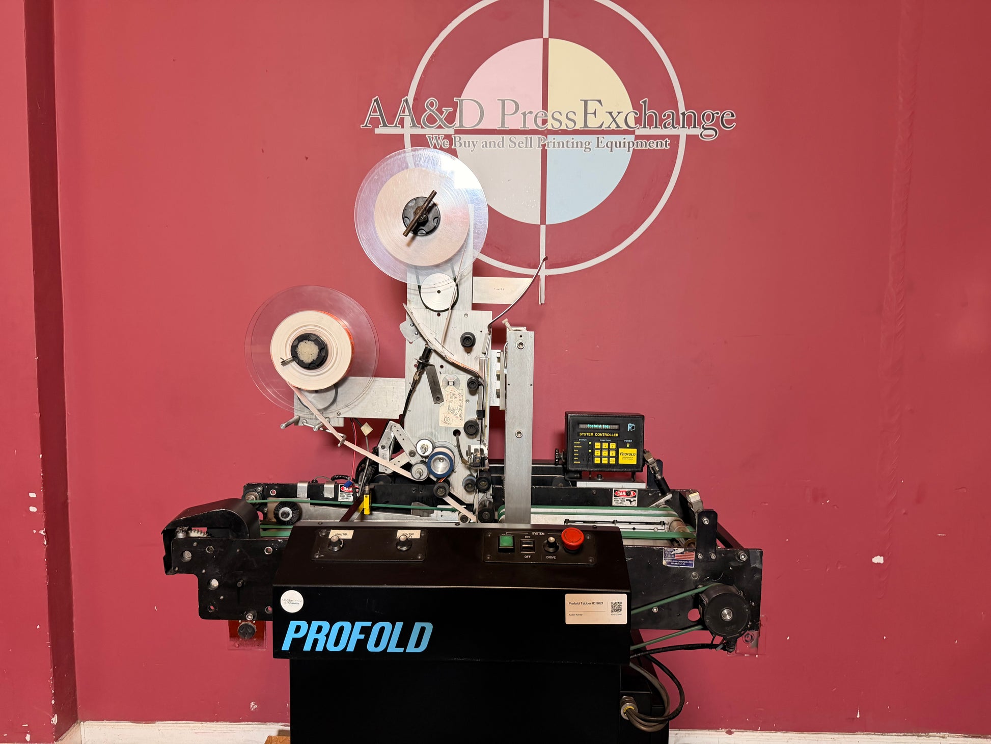 Profold tabbing machine for sale professional mailroom equipment for bulk operations