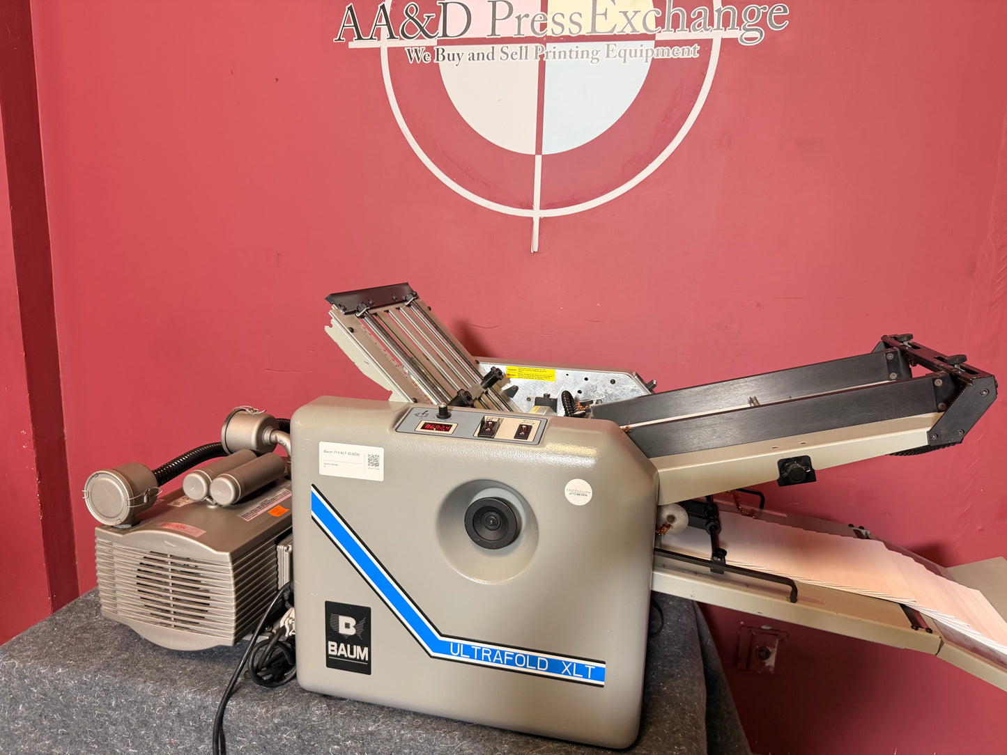 Baum 714 XLT Airfed folder