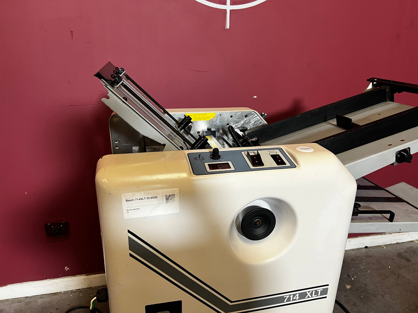 Baum 714 XLT Airfed Folder